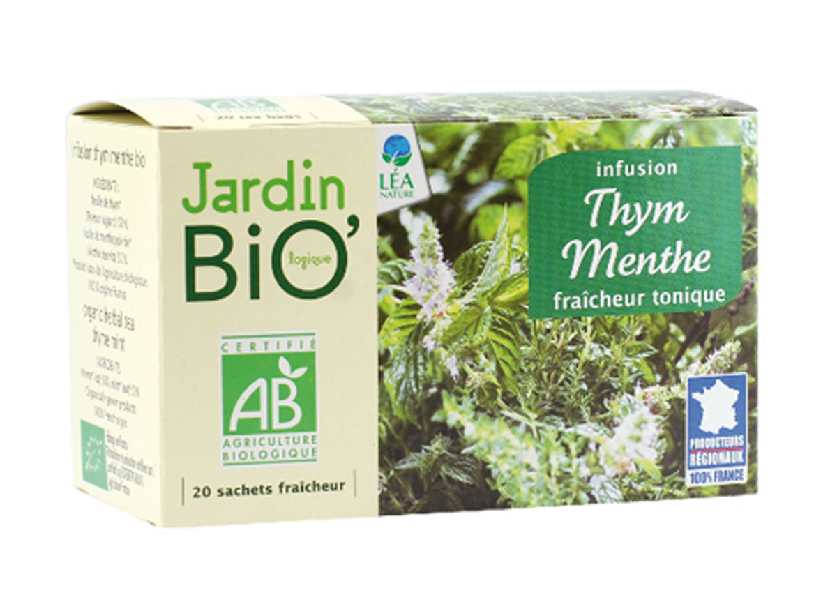 Infusion Menthe Bio JARDIN BIO ETIC - La Famille à Table