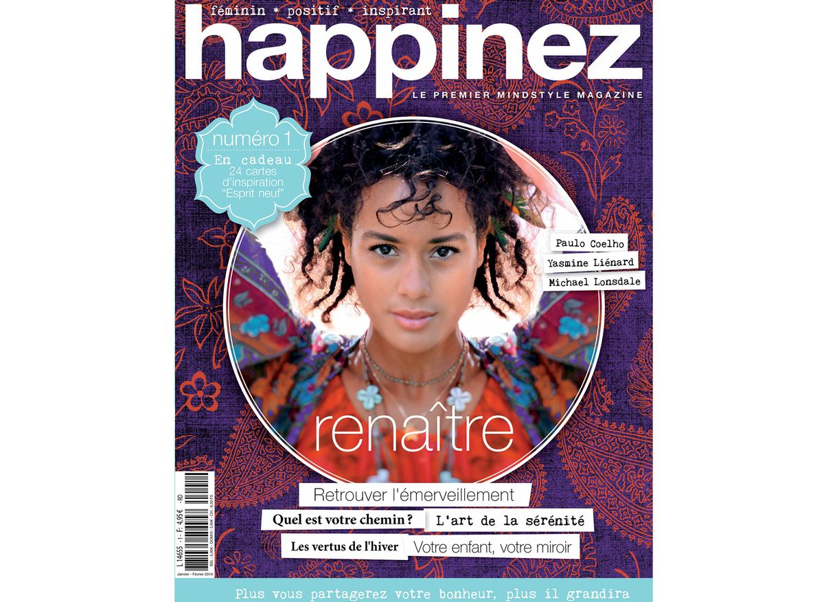 Happinez, nouveau magazine féminin Mindstyle FemininBio
