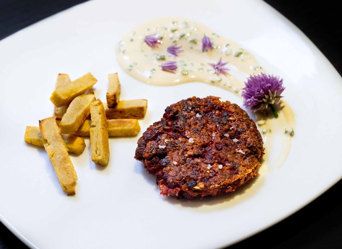 Steak frites végétal - Recettes de cuisine Ôdélices