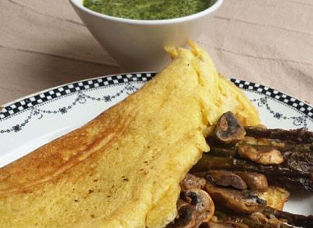 Pourquoi Mettre Du Lait Dans Omelette Omelette à la farine de pois chiches sans lait ni gluten - FemininBio