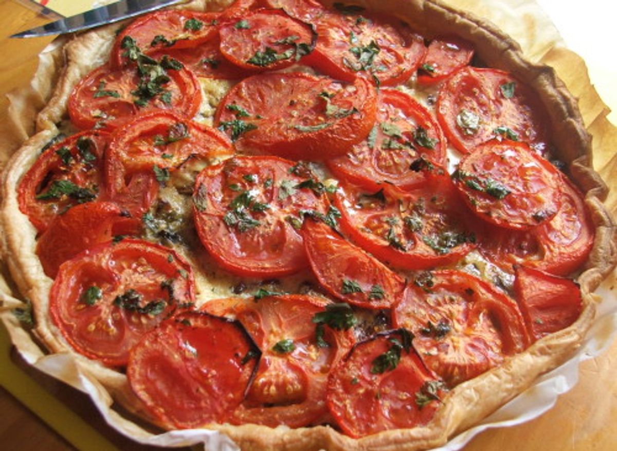 Tarte provencale à la tomate FemininBio