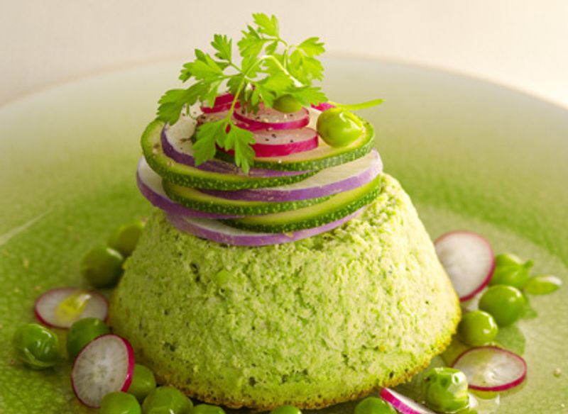 Terrine de petits pois à la menthe FemininBio