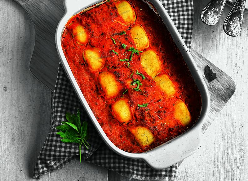 Gratin De Quenelles Sauce Tomate - FemininBio