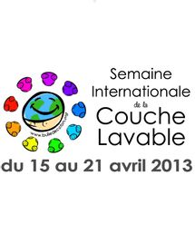 Logo semaine internationale de la couche lavable 2013