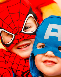 Enfants déguisement spiderman super héros