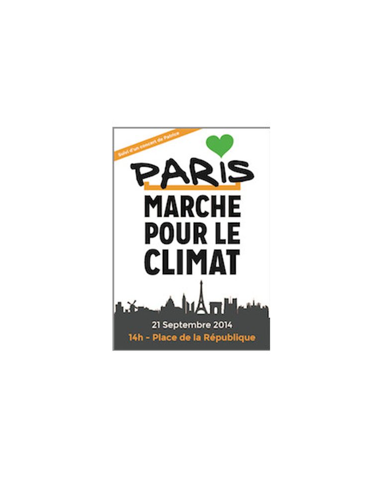 Paris marche pour le climat, 21 septembre 2014