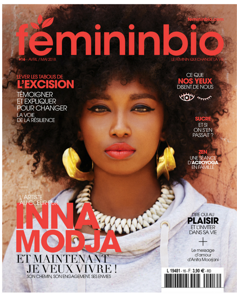 FemininBio Magazine #16 Inna Modja