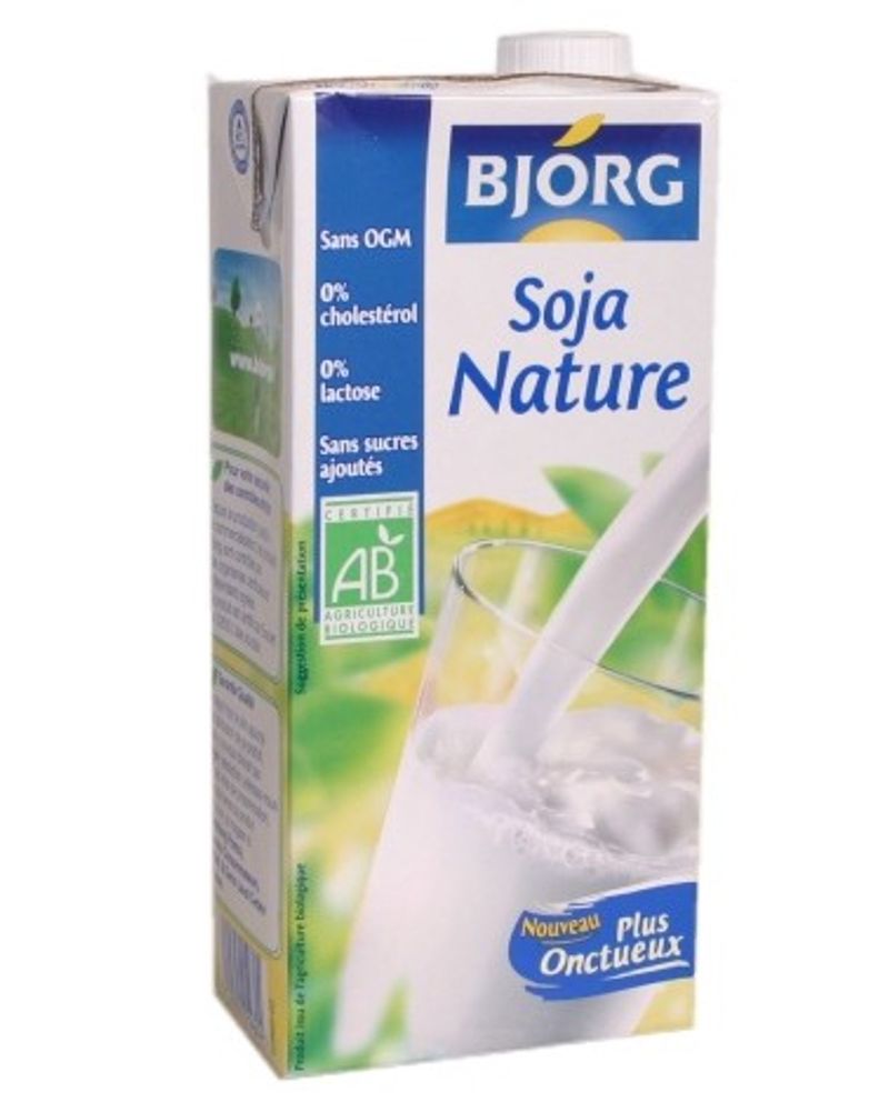 Le lait de soja Bjorg