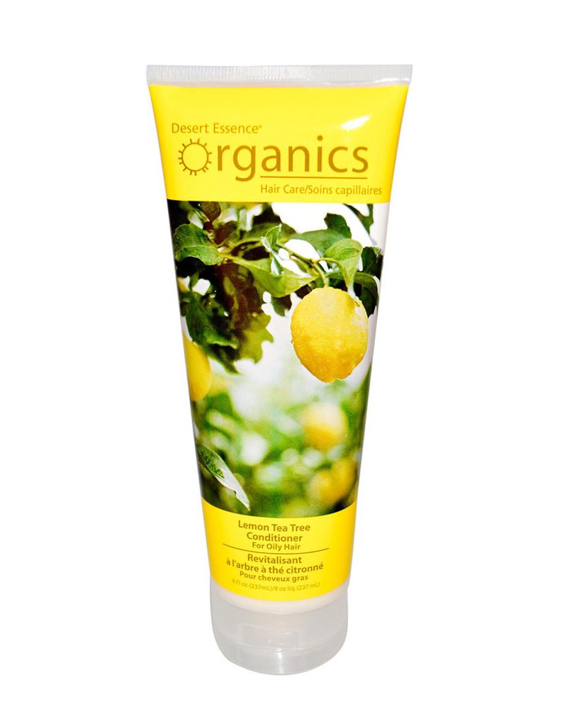 après shampoing citron desert organics