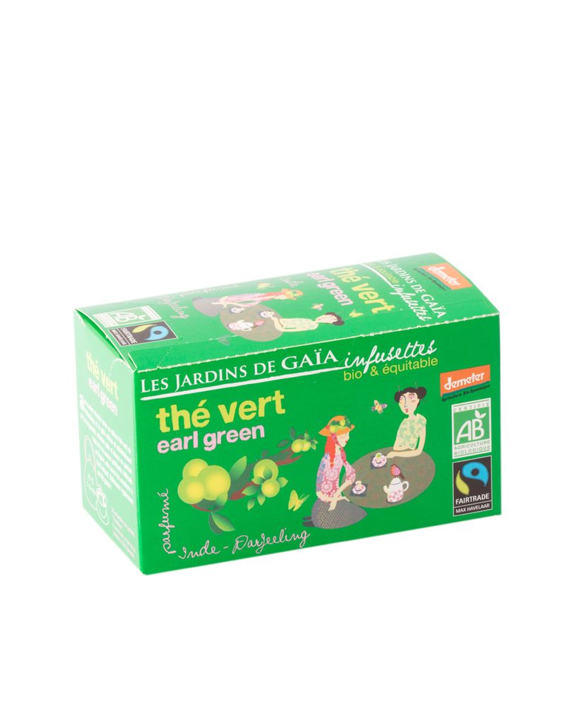 thé vert earl green jardins de gaïa