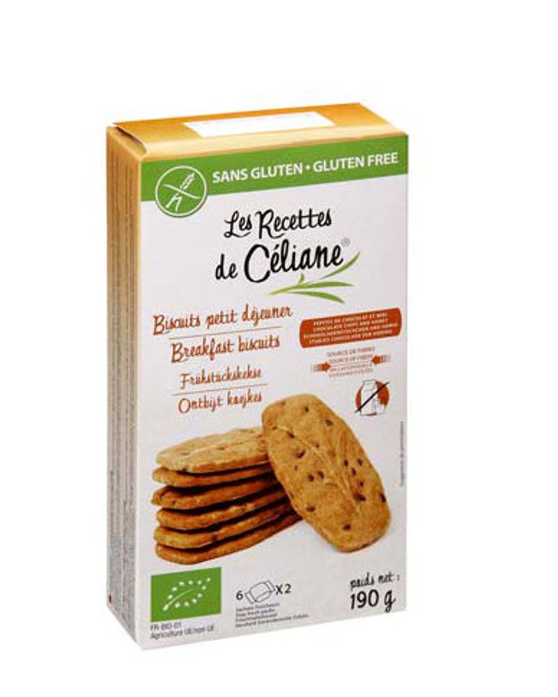 Recettes de Céliane biscuits petits déjeuner sans gluten