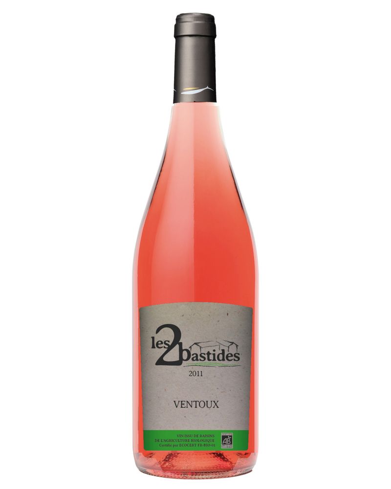 Vin Rosé Côtes du Ventoux - Les 2 BASTIDES