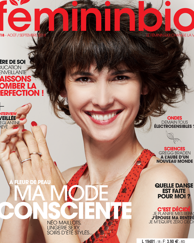 Couverture magazine FemininBio 18 Eglantine Eméyé