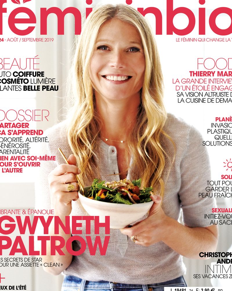 Femininbio magazine 24 partage Gwyneth Paltrow