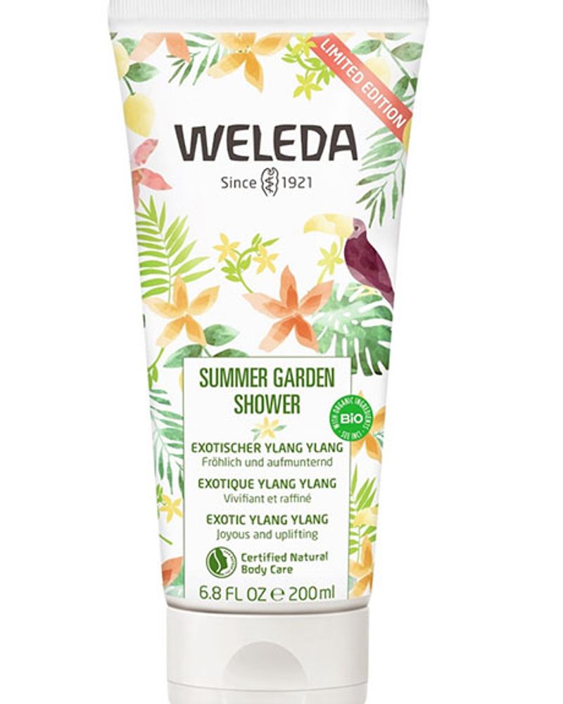 Weleda, gel douche “Summer garden”