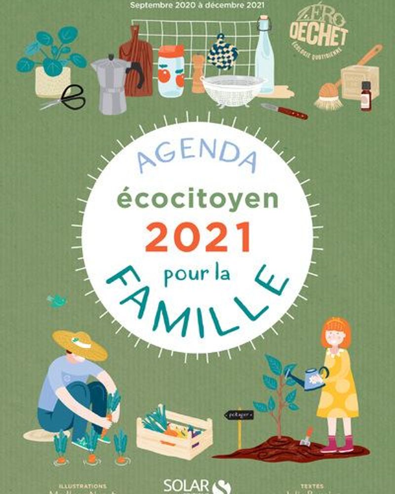 Agenda ecocitoyen 2021 pour la famille