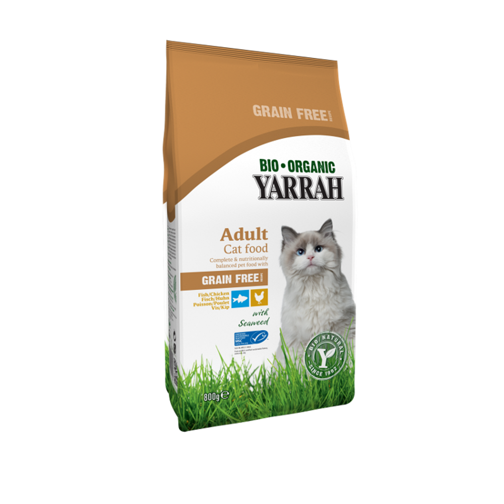 Avis Croquettes bio pour chats Yarrah Yarrah FemininBio