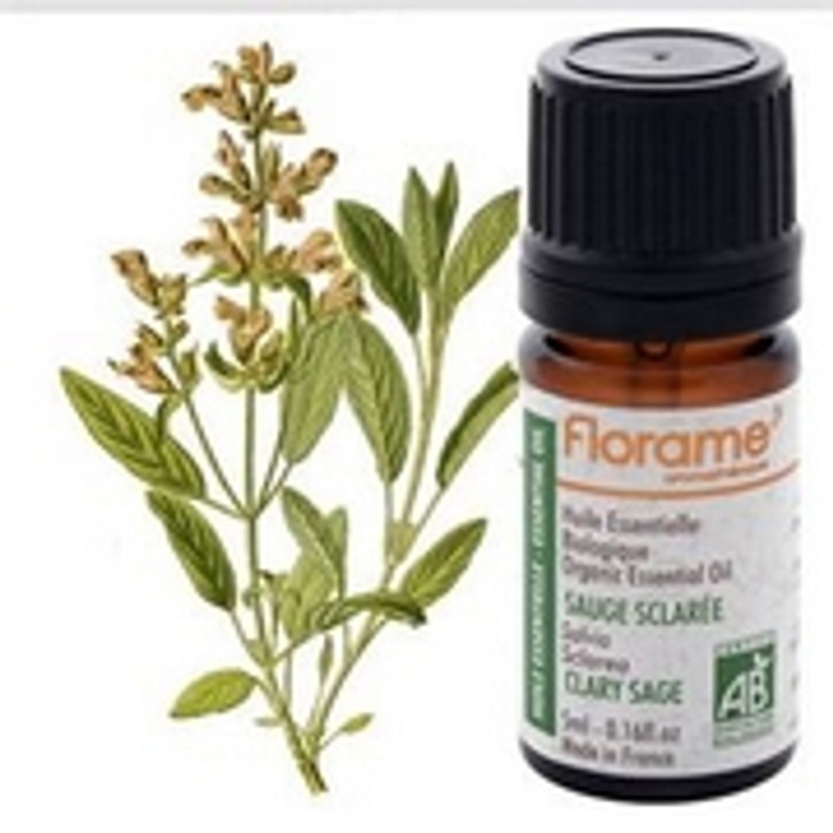 AROMALIFE Huile Essentielle Sauge Sclarée BIO 5 ml | Bien-être Féminin main image 1