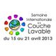 Logo semaine internationale de la couche lavable 2013
