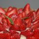 Tarte aux fraises et à la crème pâtissière par La Demoiselle d'Octobre