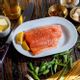 assiette saumon cétogène