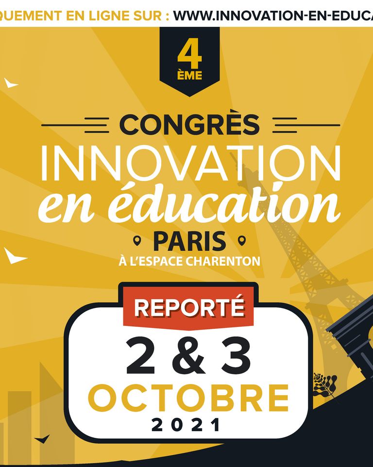 Congrès Innovation en éducation - Octobre 2021